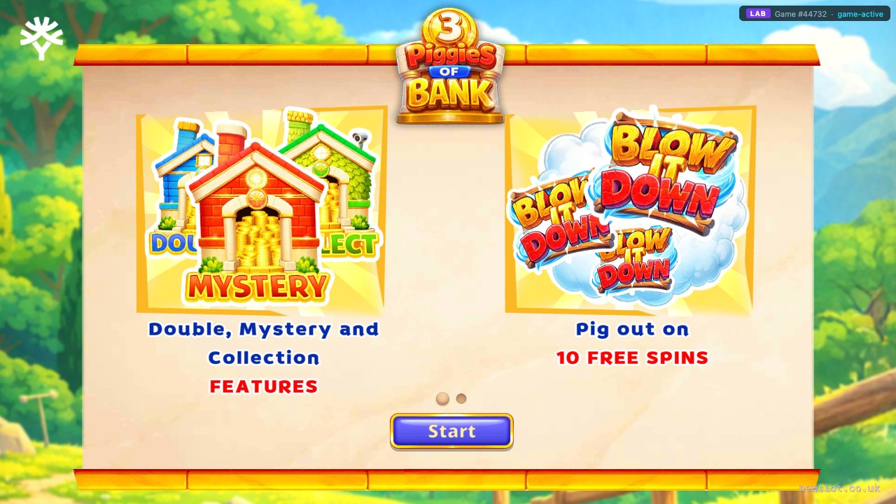 3 Piggies of Bank reels in motion