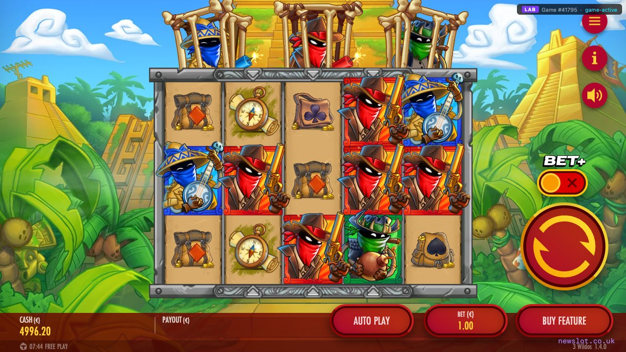 3 Wildos reels in motion