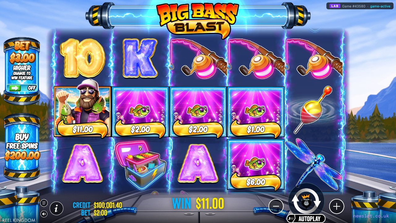 Big Bass Blast reels in motion