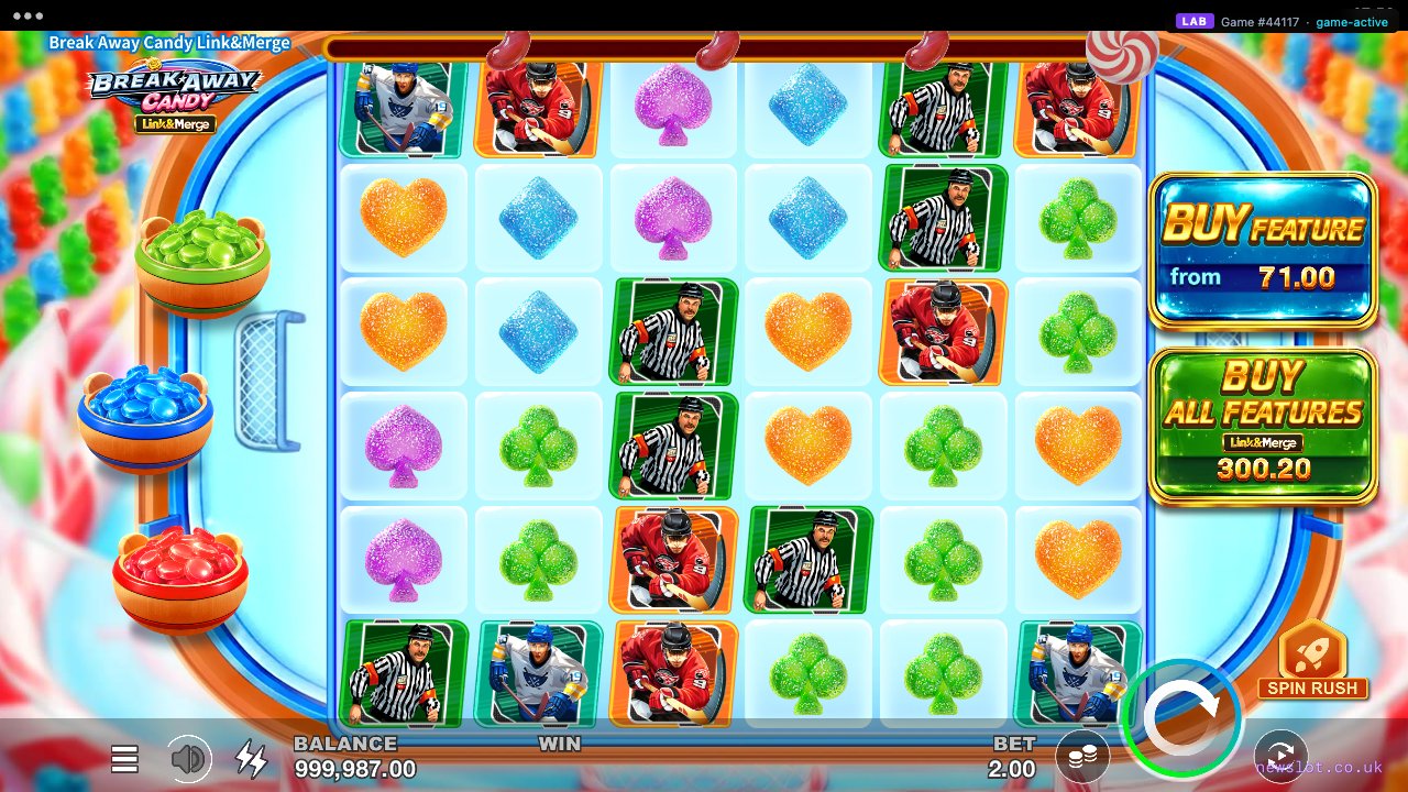Break Away Candy Link & Merge reels in motion