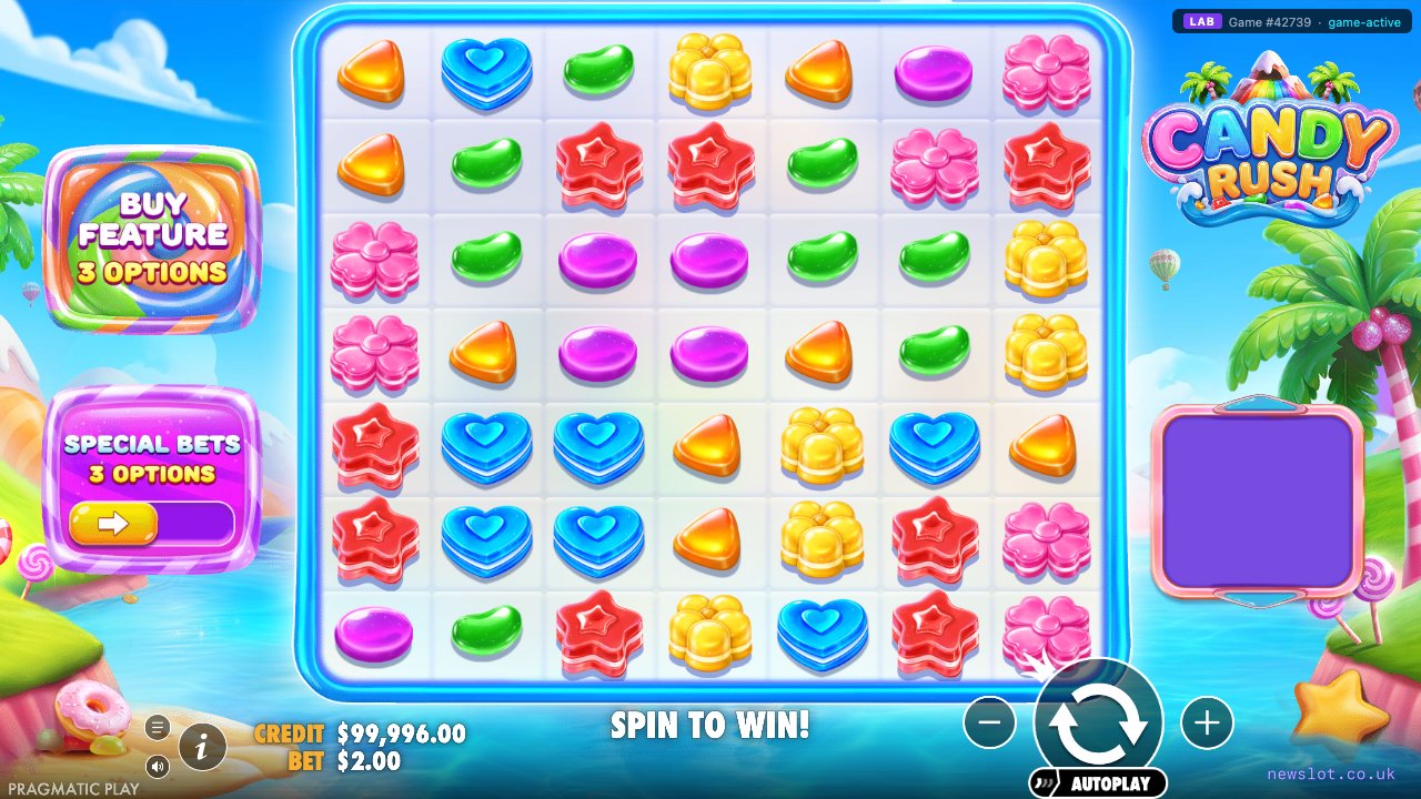 Candy Rush reels in motion