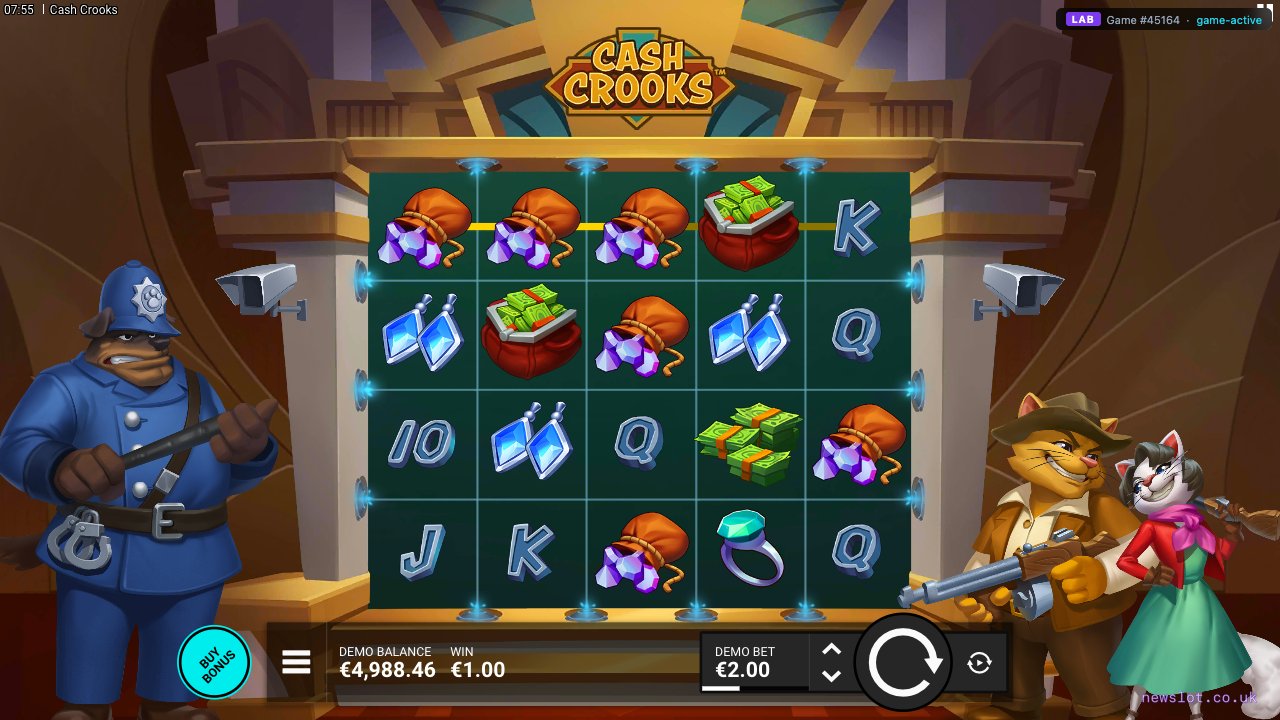 Cash Crooks reels in motion
