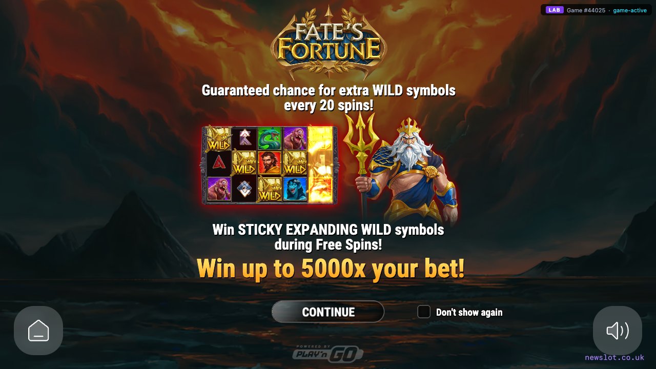 Fate's Fortune reels in motion