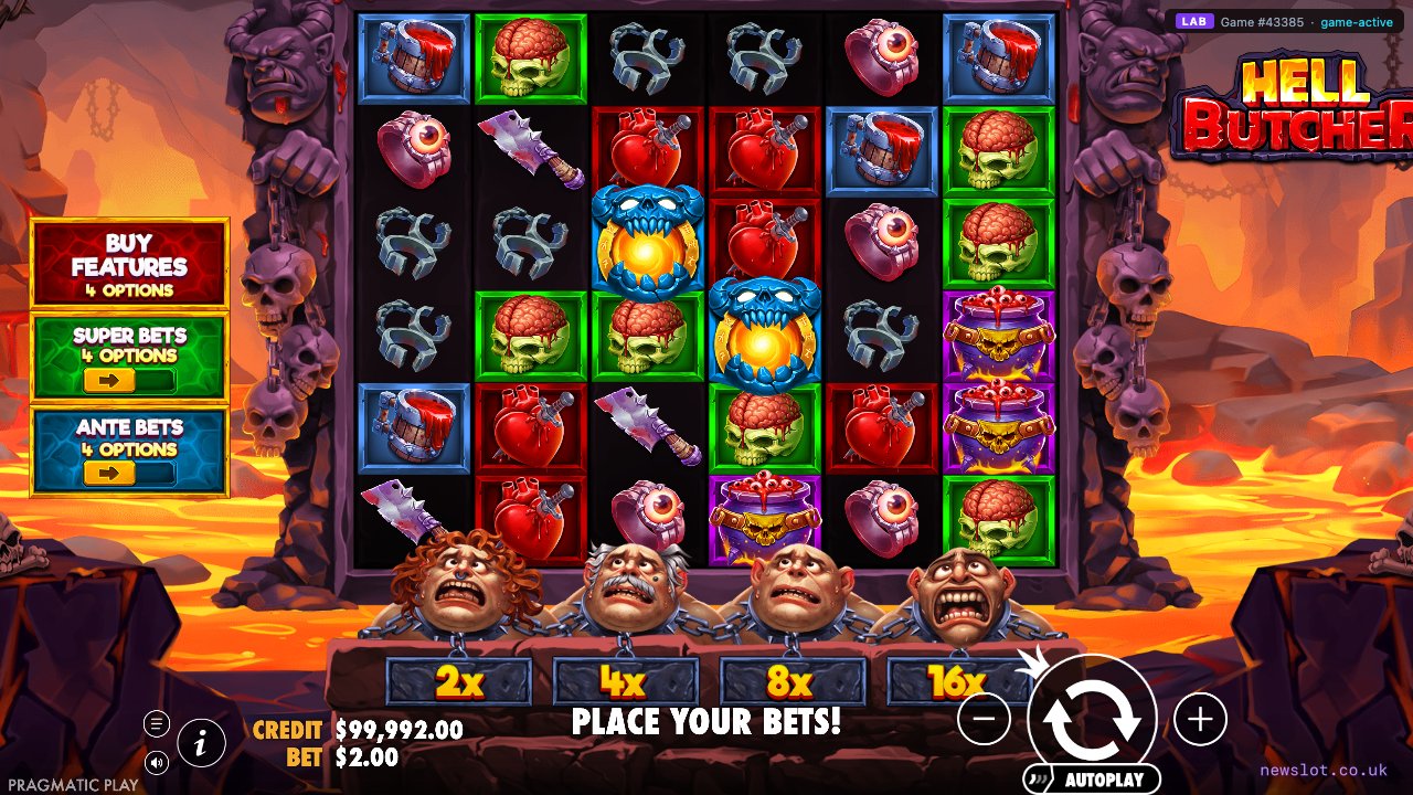 Hell Butcher reels in motion