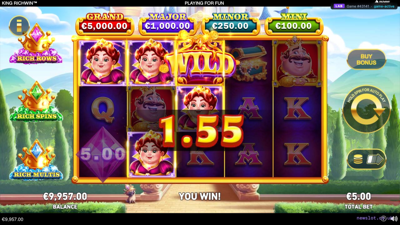King Richwin reels in motion