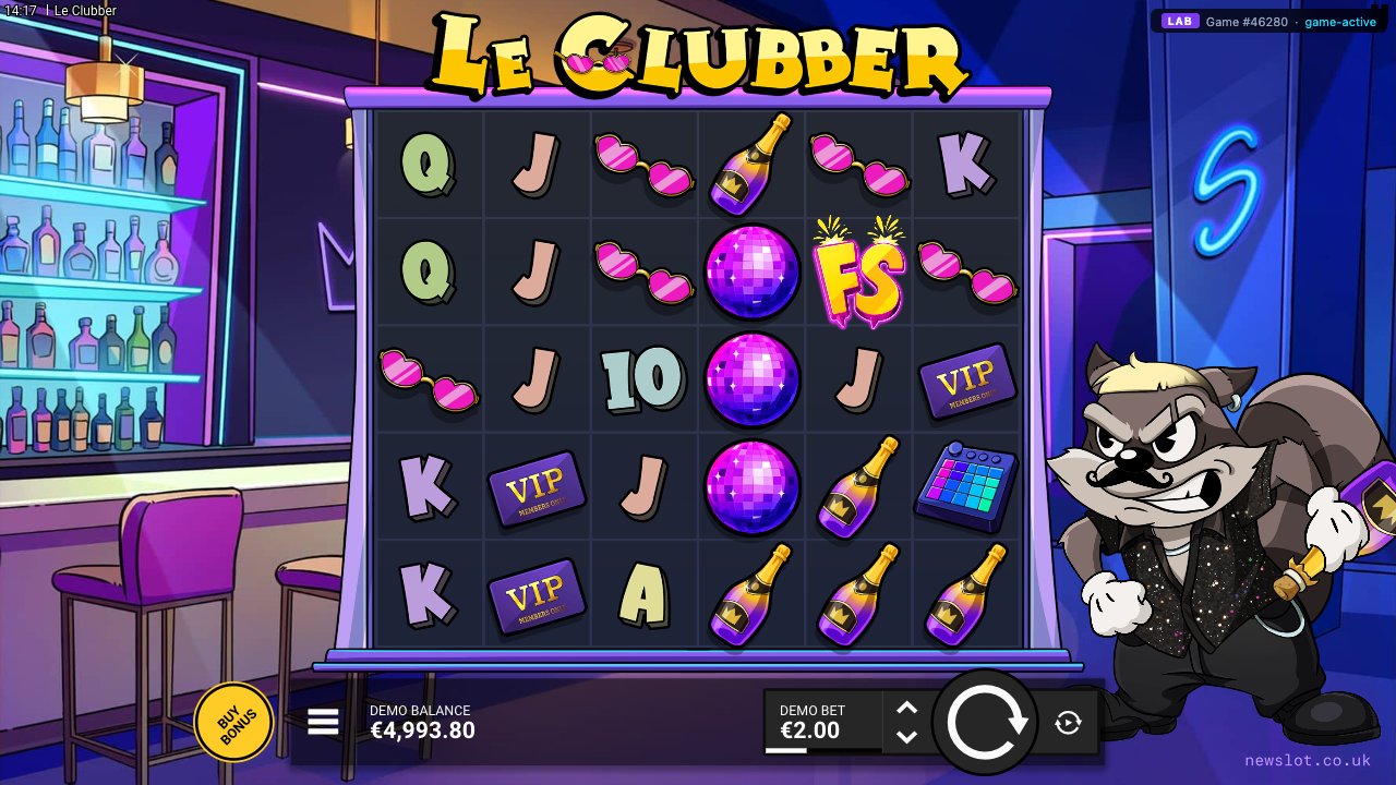 Le Clubber reels in motion