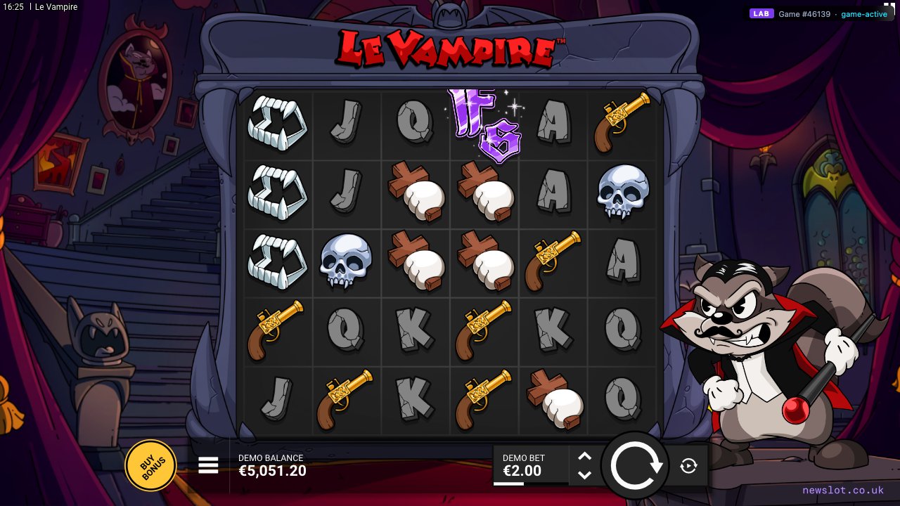 Le Vampire reels in motion