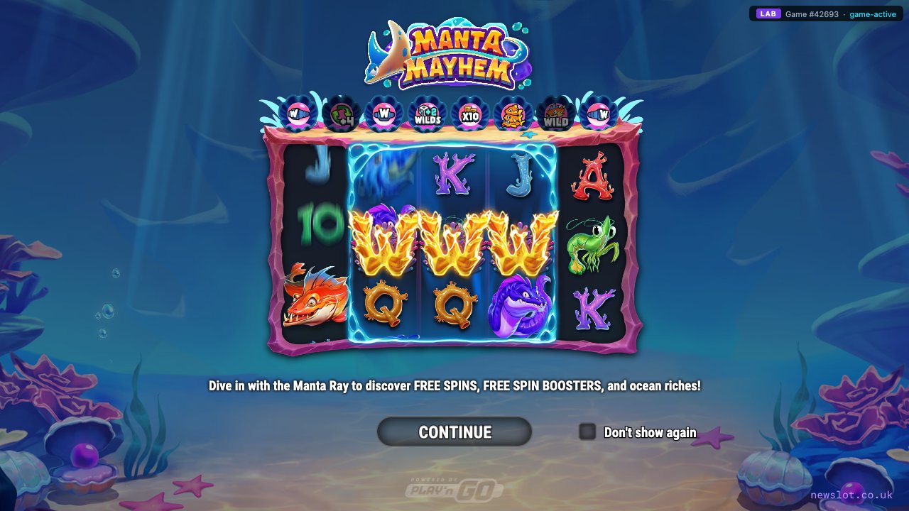 Manta Mayhem reels in motion