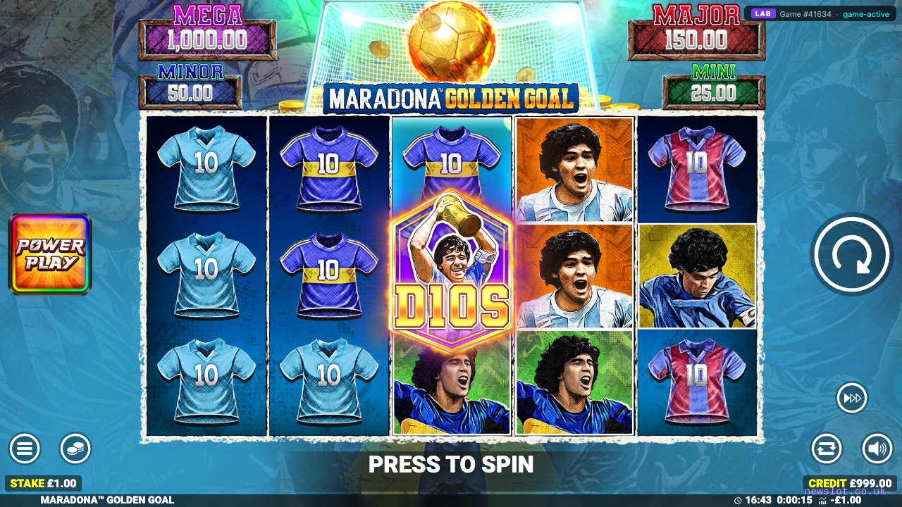 Maradona Golden Goal reels in motion