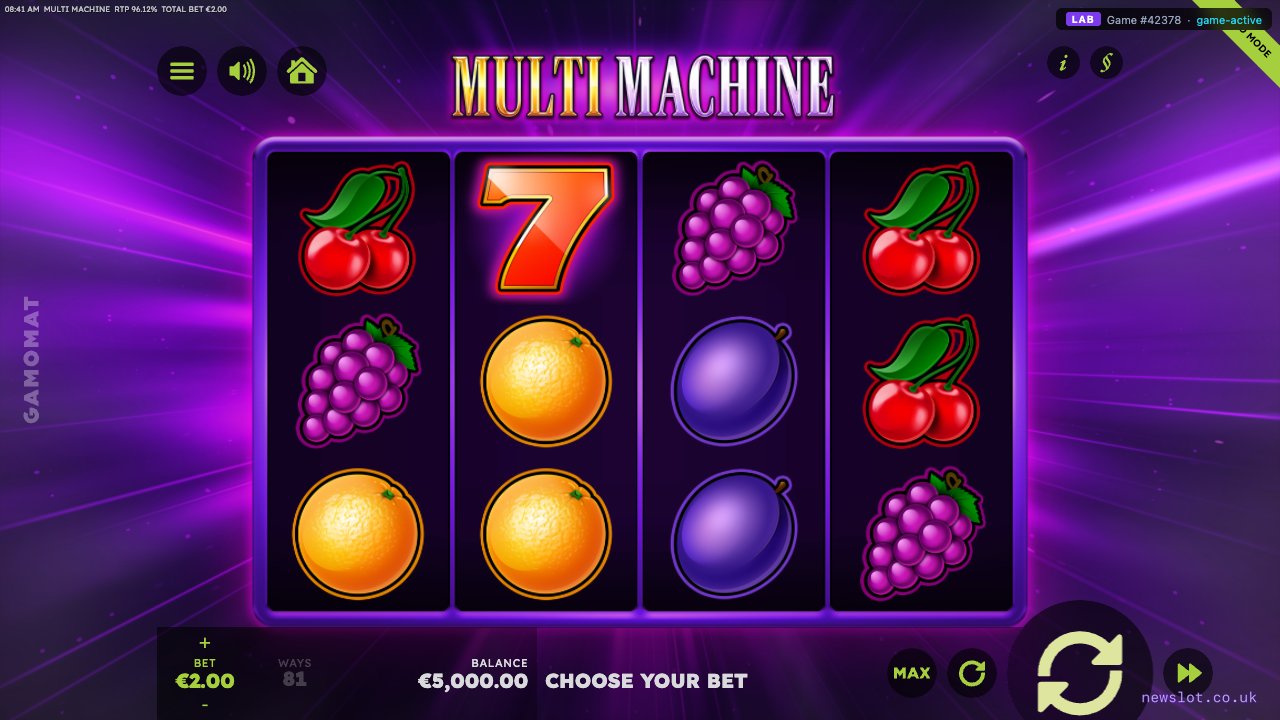 Multi Machine reels in motion