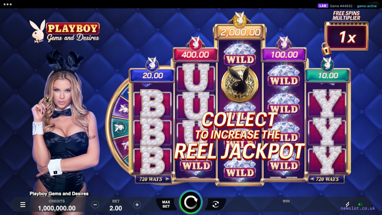 Playboy Gems and Desires reels in motion