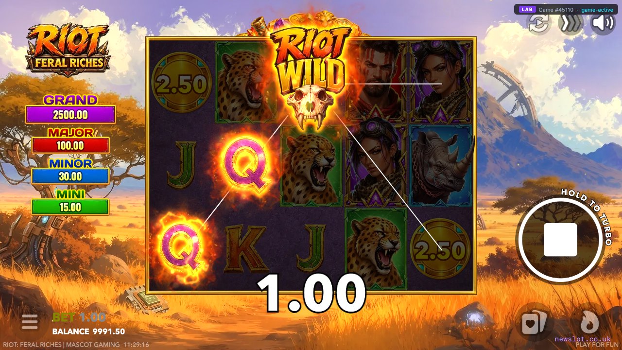 Riot: Feral Riches reels in motion