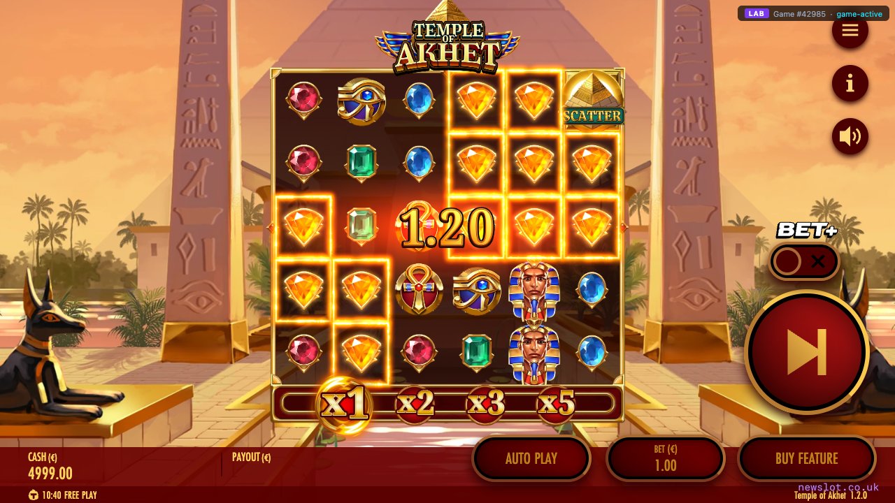 Temple of Akhet reels in motion