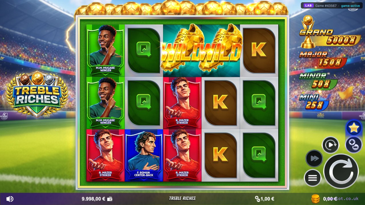 Treble Riches reels in motion